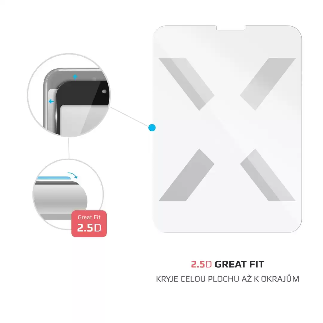 FIXED üvegfólia csak sík felületre Apple iPad Pro 11" (2018/2020/2021) telefonokhoz