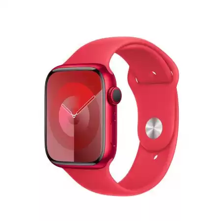 Apple Watch S9 Cellular 41mm Red Alu Case with Red Sport Band S/M