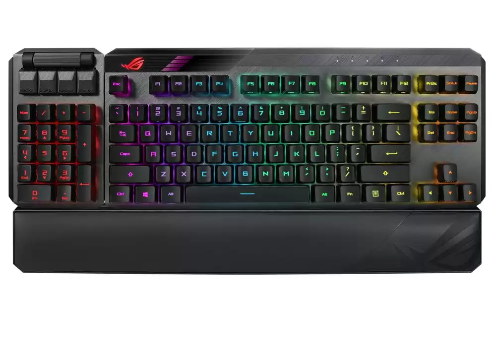 Asus ROG Claymore II Gaming RX Red Mechanical Keyboard Black HU
