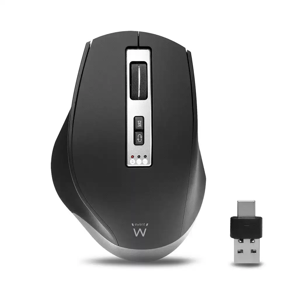 Ewent EW3240 Multi-connect wireless mouse Black