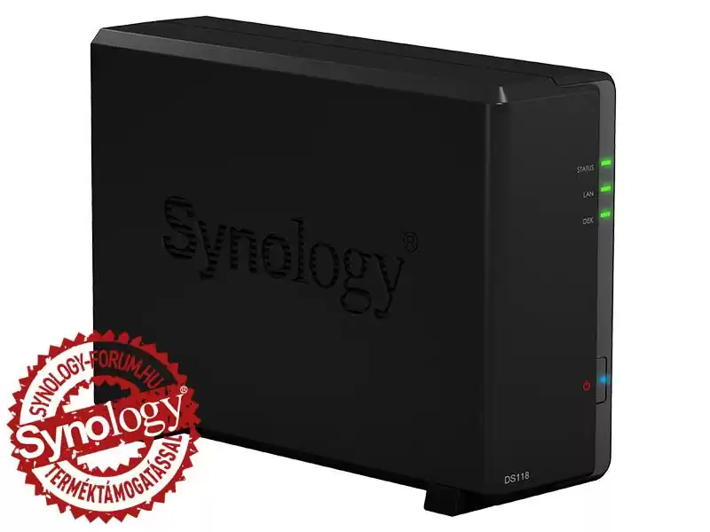 Synology NAS DS118 (1 HDD) 1GB HU